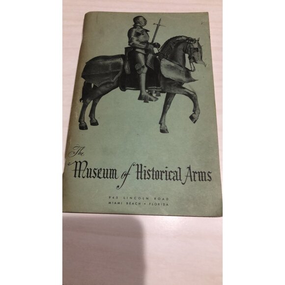 Vintage "The Museum Of Historical Arms" Booklet Miami Beach FL Ephemera Antique - Picture 8 of 16